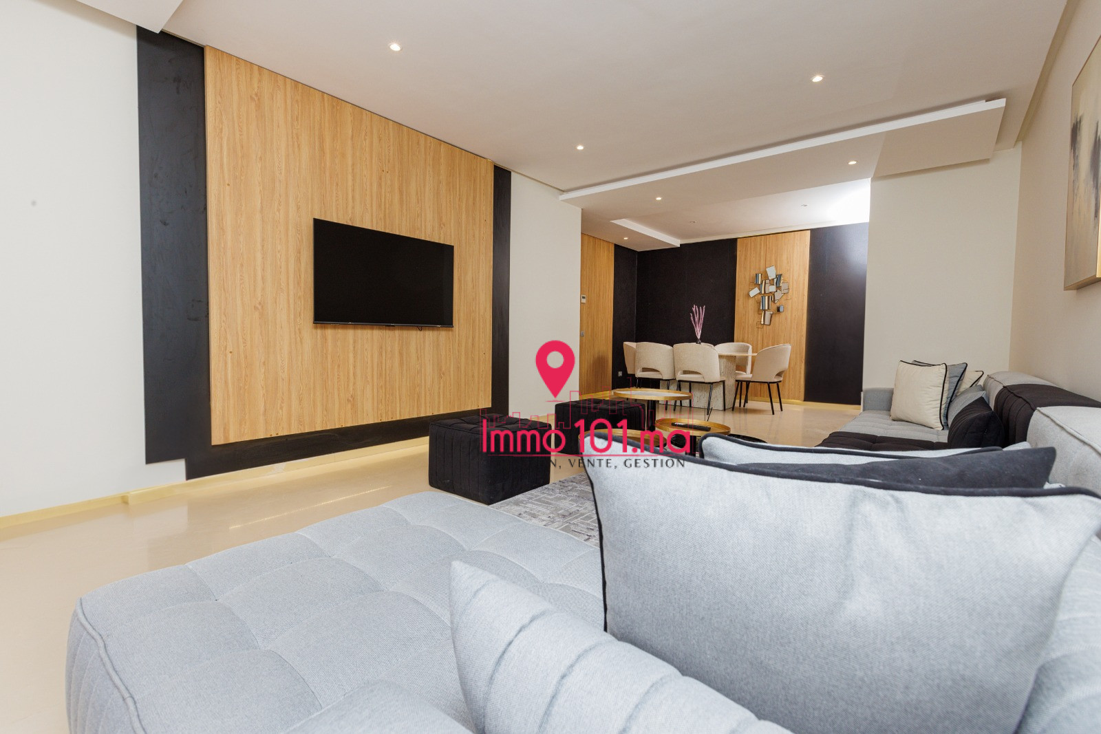 Location appartement meublé à Prestigia-Hay Riad ZLLAM2484